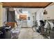 Laundry room with washer, dryer, cabinets, and extra storage at 918 Windward Way, Palm Harbor, FL 34685