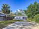 Blue house with a large yard and palm tree at 1401 26Th N Ave, St Petersburg, FL 33704