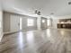 Open concept living room with hardwood floors at 1401 26Th N Ave, St Petersburg, FL 33704
