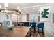 Modern kitchen with breakfast bar and granite counters at 1591 Gulf Blvd # 504S, Clearwater Beach, FL 33767
