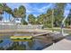 Private dock with boat lift, perfect for water access at 18941 Jills Ln, Hudson, FL 34667