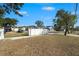 House exterior with a large yard at 3515 King Richard Ct, Seffner, FL 33584