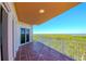 Expansive balcony offering scenic views at 12077 Gandy N Blvd # 374, St Petersburg, FL 33702