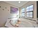 Relaxing bathroom with a large soaking tub and double vanity at 12609 Pensacola Ct, Riverview, FL 33579