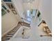 Two-story entryway with an open staircase, viewed from above at 12609 Pensacola Ct, Riverview, FL 33579