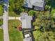 Aerial view showing house location and neighborhood at 12690 Palm Dr, Largo, FL 33774