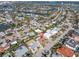 Wide aerial view of the property and surrounding area at 2260 E Vina Del Mar Blvd, St Pete Beach, FL 33706