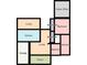 Floor plan showcasing the layout of a house with kitchen, living areas, bedrooms, bathrooms, garage, porch, and a home office at 2260 E Vina Del Mar Blvd, St Pete Beach, FL 33706