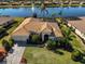 Luxury home with pool and lake view; desirable location at 318 Noble Faire Dr, Sun City Center, FL 33573