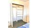 Spacious bedroom closet with built-in shelving at 6960 20Th N Ave # 501, St Petersburg, FL 33710
