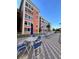 Community pool area with patio furniture at 6960 20Th N Ave # 501, St Petersburg, FL 33710