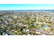 Wide aerial view of a large suburban neighborhood near the coast at 212 Francis Dr, Apollo Beach, FL 33572