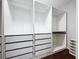 Large walk-in closet with ample shelving and drawers at 4510 W Mcelroy Ave, Tampa, FL 33611