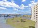 Beautiful view from the condo showing a sunny sky, the intercoastal and lots of green space at 5915 Sea Ranch Dr # 408, Hudson, FL 34667