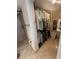 Bathroom with shower, toilet and large closet at 6020 Shore S Blvd # 301, Gulfport, FL 33707