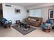 Comfortable living room with seating and coffee table at 6020 Shore S Blvd # 301, Gulfport, FL 33707