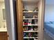 Well-stocked pantry with ample shelving at 6020 Shore S Blvd # 301, Gulfport, FL 33707