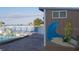 Community pool with a fun beach theme at 6020 Shore S Blvd # 301, Gulfport, FL 33707
