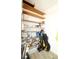Storage room with shelving for various items such as cleaning supplies and tools at 9950 47Th N Ave # 104, St Petersburg, FL 33708