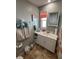 Clean bathroom with updated vanity and flooring at 13225 101St St # 425, Largo, FL 33773