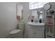 Clean bathroom with white vanity and shower at 1647 Bay Se St, St Petersburg, FL 33701