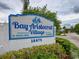 Bay Aristocrat Village entrance sign at 18675 Us Highway 19 N # 232, Clearwater, FL 33764
