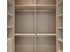 Spacious walk-in closet with ample shelving and hanging space at 3020 W Santiago St # 5, Tampa, FL 33629