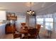 Bright dining room with table and chairs at 37530 Poco Ave, Zephyrhills, FL 33541