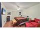 Spacious bedroom with king-size bed and sitting area at 4542 Park Lake N Ter # 4542, Bradenton, FL 34209