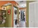Convenient laundry area with stackable washer and dryer at 4542 Park Lake N Ter # 4542, Bradenton, FL 34209
