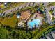 Community pool, playground, and clubhouse at 13423 White Sapphire Rd, Riverview, FL 33579