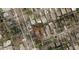 Close-up aerial view of property and surrounding area at 1711 Michigan Ne Ave, St Petersburg, FL 33703