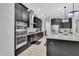 Modern kitchen featuring stainless steel appliances and ample cabinetry at 2847 Calvano Dr, Land O Lakes, FL 34639