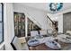 Impressive wine cellar located adjacent to the dining room at 2847 Calvano Dr, Land O Lakes, FL 34639