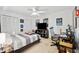 Second bedroom with plenty of space for a bed and workspace at 2902 Oak Cir, Tarpon Springs, FL 34689