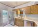 Functional kitchen featuring stainless steel appliances and ample counter space at 30 Turner St # 201, Clearwater, FL 33756