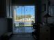 Peaceful view of a canal from the living room sliding glass doors at 35127 Danny Dr, Zephyrhills, FL 33541