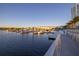 Modern marina with walkway and yachts at 5120 Marina Way # 16002, Tampa, FL 33611