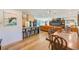 Open living area with hardwood floors and modern decor at 5322 6Th N Ave, St Petersburg, FL 33710