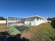 Spacious backyard with pool and putting green at 8015 Idlebriar Ln, Port Richey, FL 34668