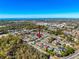 Aerial view highlighting the home's location in the neighborhood at 8015 Idlebriar Ln, Port Richey, FL 34668