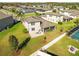 Aerial view showcasing home's location in community at 8144 Sequester Loop, Land O Lakes, FL 34637