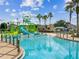 Community spray park with water features at 8144 Sequester Loop, Land O Lakes, FL 34637