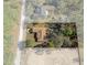 Aerial view showing a house and property lines at 11262 Sneeze Rd, Brooksville, FL 34614