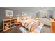 Cozy bedroom with light wood bed frame and toys at 1321 Riverside Dr, Tarpon Springs, FL 34689