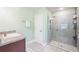 Clean bathroom with shower and modern fixtures at 14091 Gold Crest Rd, Weeki Wachee, FL 34614