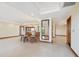 Spacious living room with beautiful tile floors and a bar at 1997 Kansas Ne Ave, St Petersburg, FL 33703