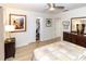 Spacious bedroom with double bed, large closet, and plenty of natural light at 209 Westwinds Dr, Palm Harbor, FL 34683
