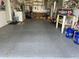 Spacious garage with room for parking and storage at 209 Westwinds Dr, Palm Harbor, FL 34683