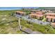 Aerial view of community near the waterfront with boardwalk access at 4307 Bayside Village Dr # 202, Tampa, FL 33615